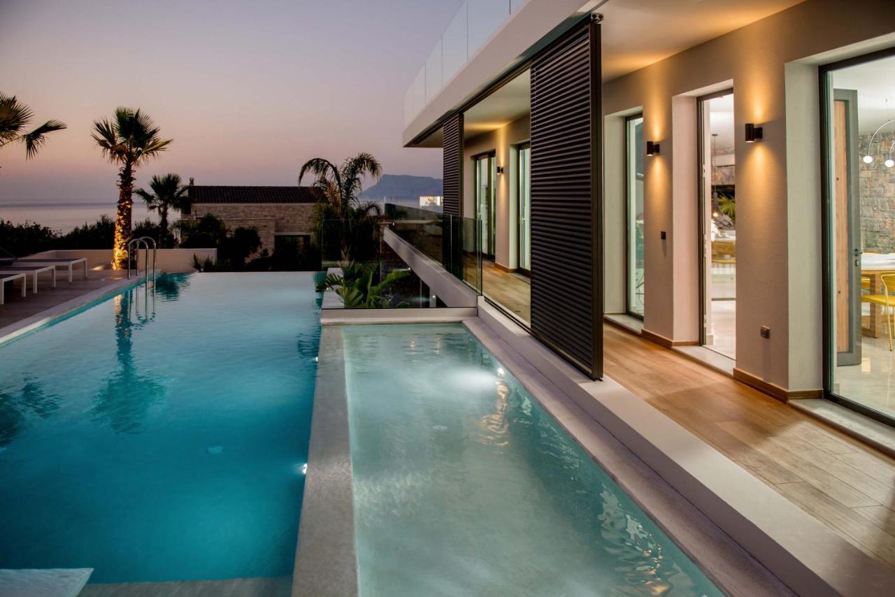 Villa Lydia I Superb Views, Two Pools, Next To The City Κίσσαμος Εξωτερικό φωτογραφία